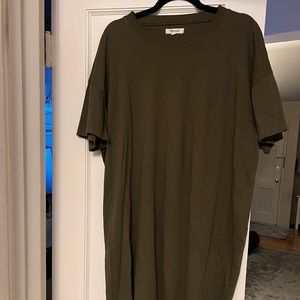Madewell t-shirt dress